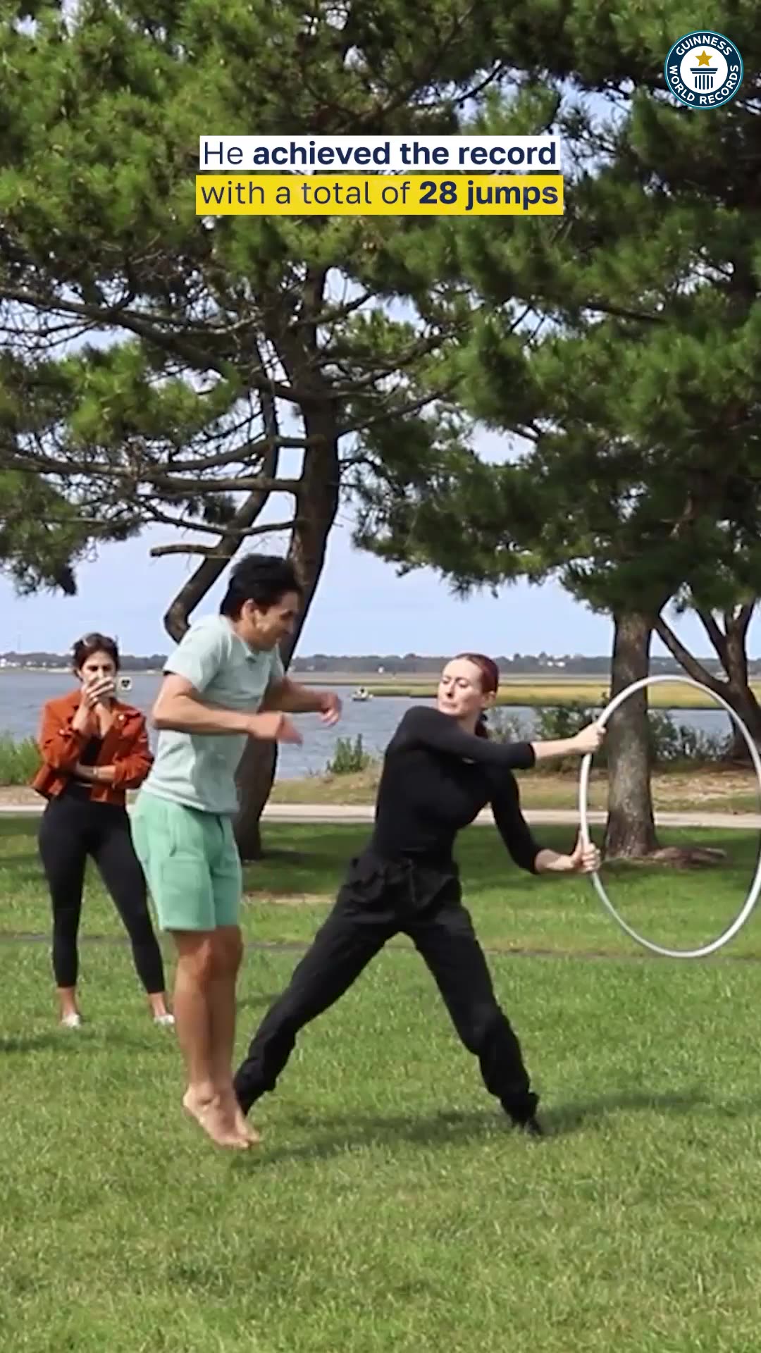 Video thumbnail for Most pike jumps through a hoop in 30 seconds - 28 by Jhoan Sebastian Jimenez Rodriguez and Angela McIlroy-Wagar