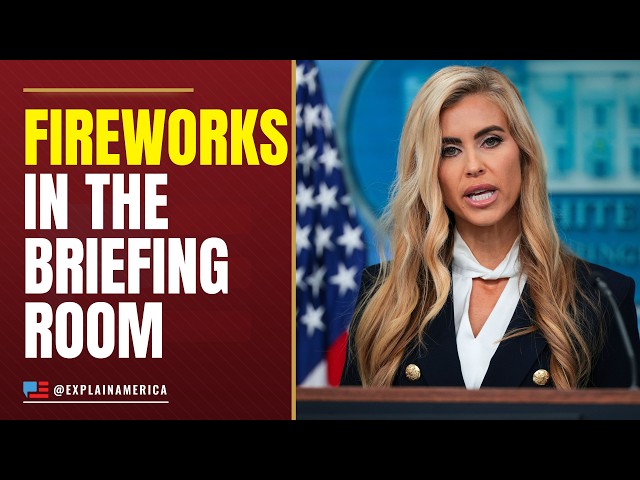 Video thumbnail for FIRST BRIEFING EXPLODES - Trump’s New Press Secretary Drops 5-Word Bombshell