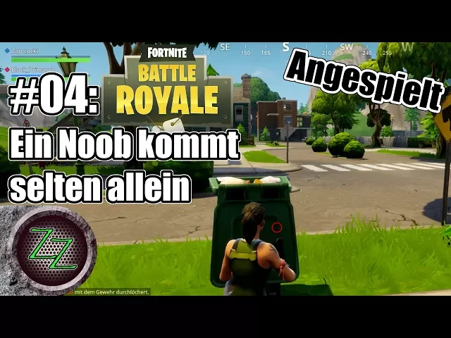 'Video thumbnail for Fortnite Battle Royale - Angespielt #04 - Ein Noob kommt selten allein - gameplay german deutsch'