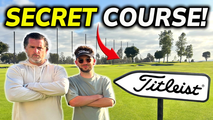 Video thumbnail for No One Gets to Play Here... But We Did! Secret Titleist Golf Course