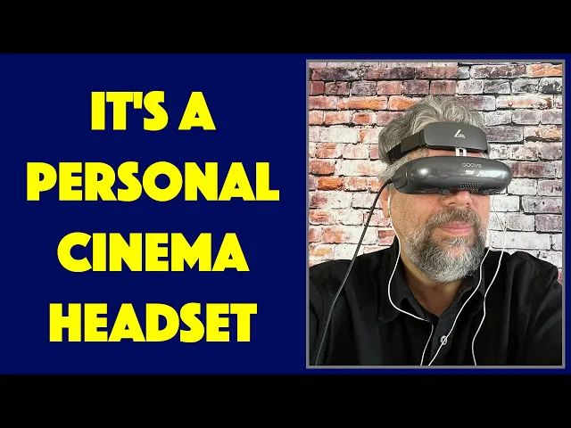 Video thumbnail for Goovis LITE Personal Cinema & Goovis Portable Media Player -- REVIEW