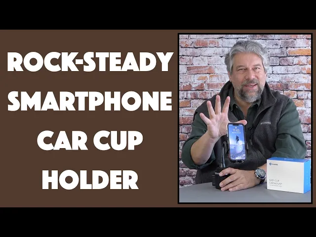 Video thumbnail for Andobil Cup Phone Holder for Car -- DEMO & REVIEW