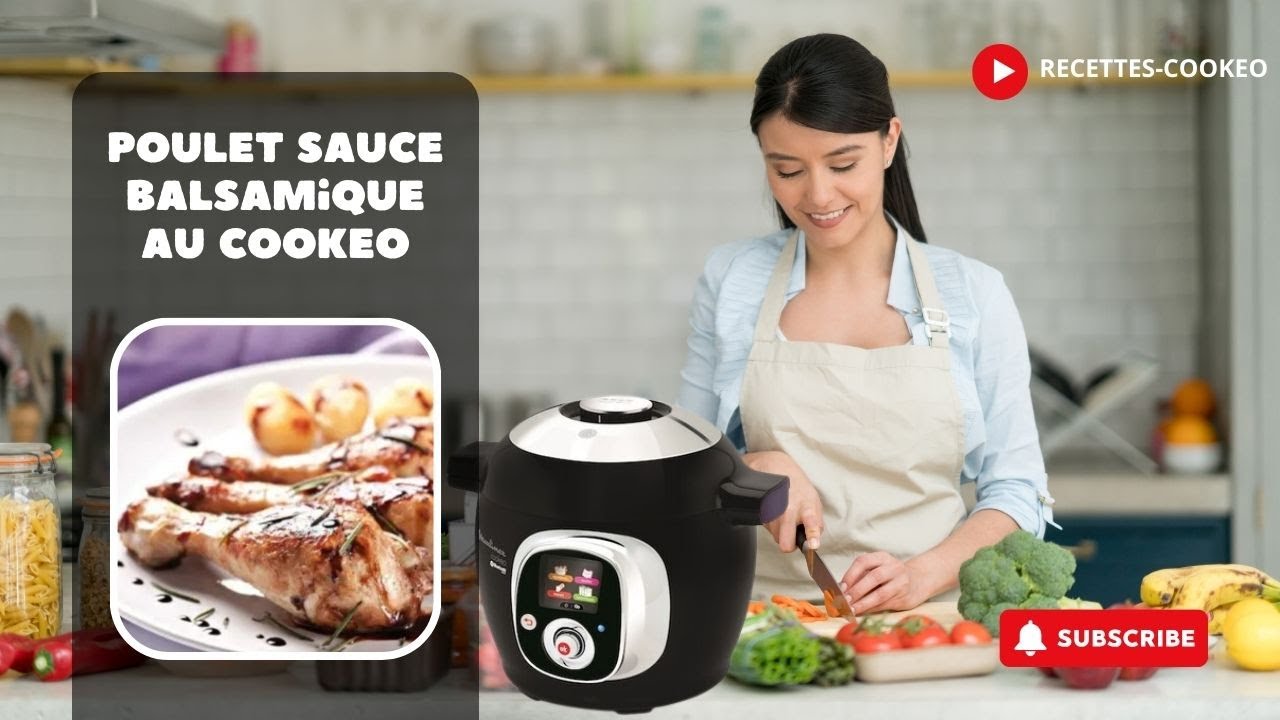 Video thumbnail for Poulet sauce balsamique au Cookeo
