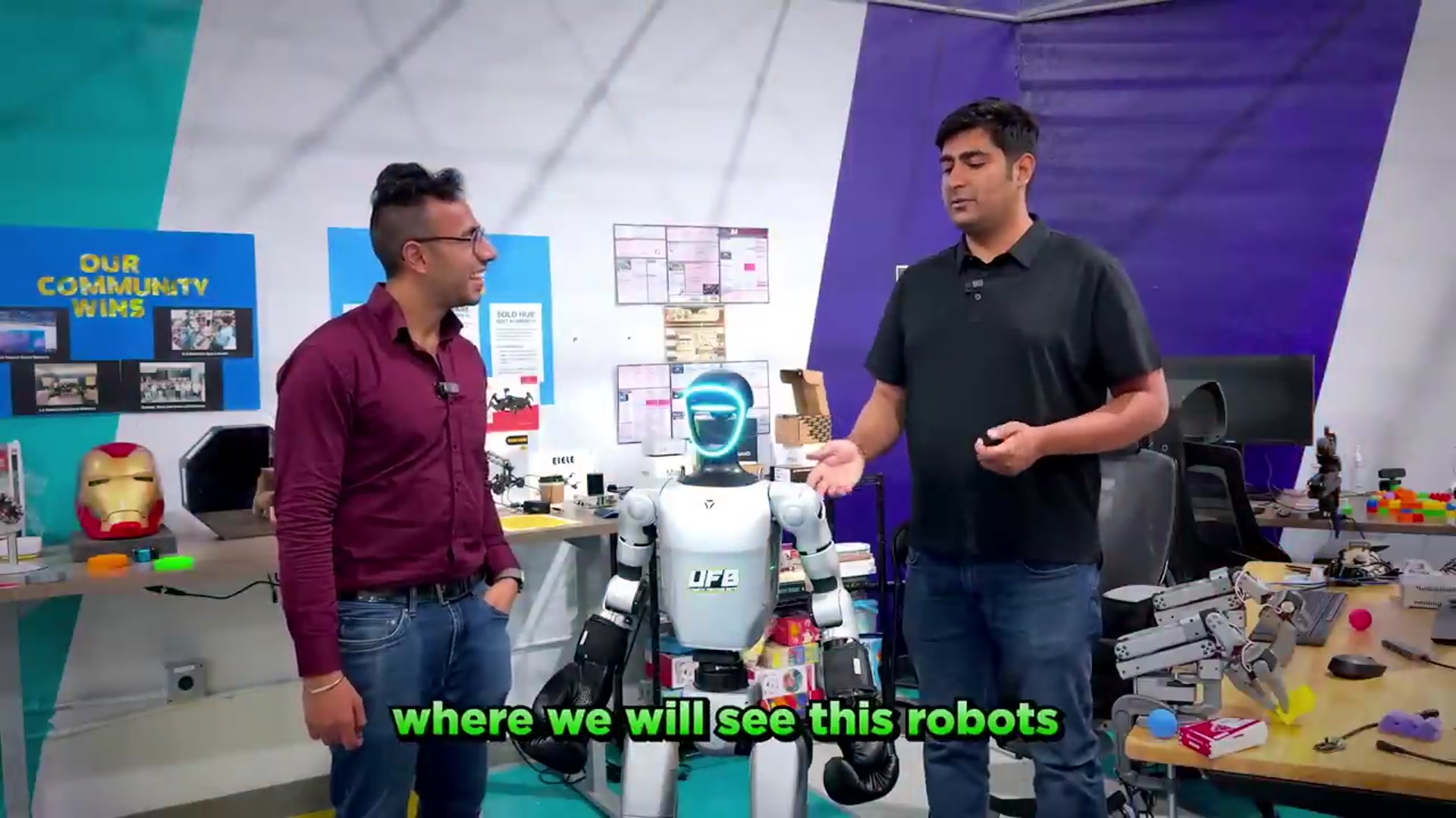 Video thumbnail for Inside World s First Robotics Gym of Solo Founder  Ft. Dhruv in SF (720P HD)