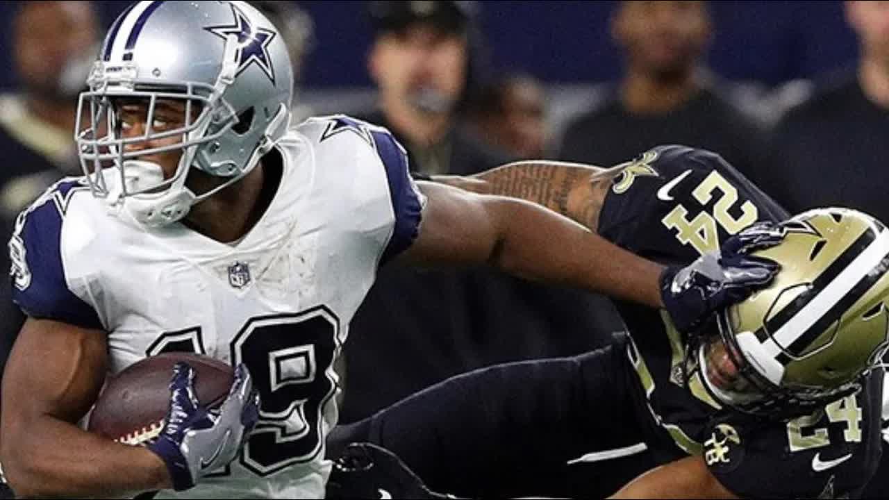 Video thumbnail for law nation sports: amari cooper's cowboys impact: film session analysis of dak prescott's target