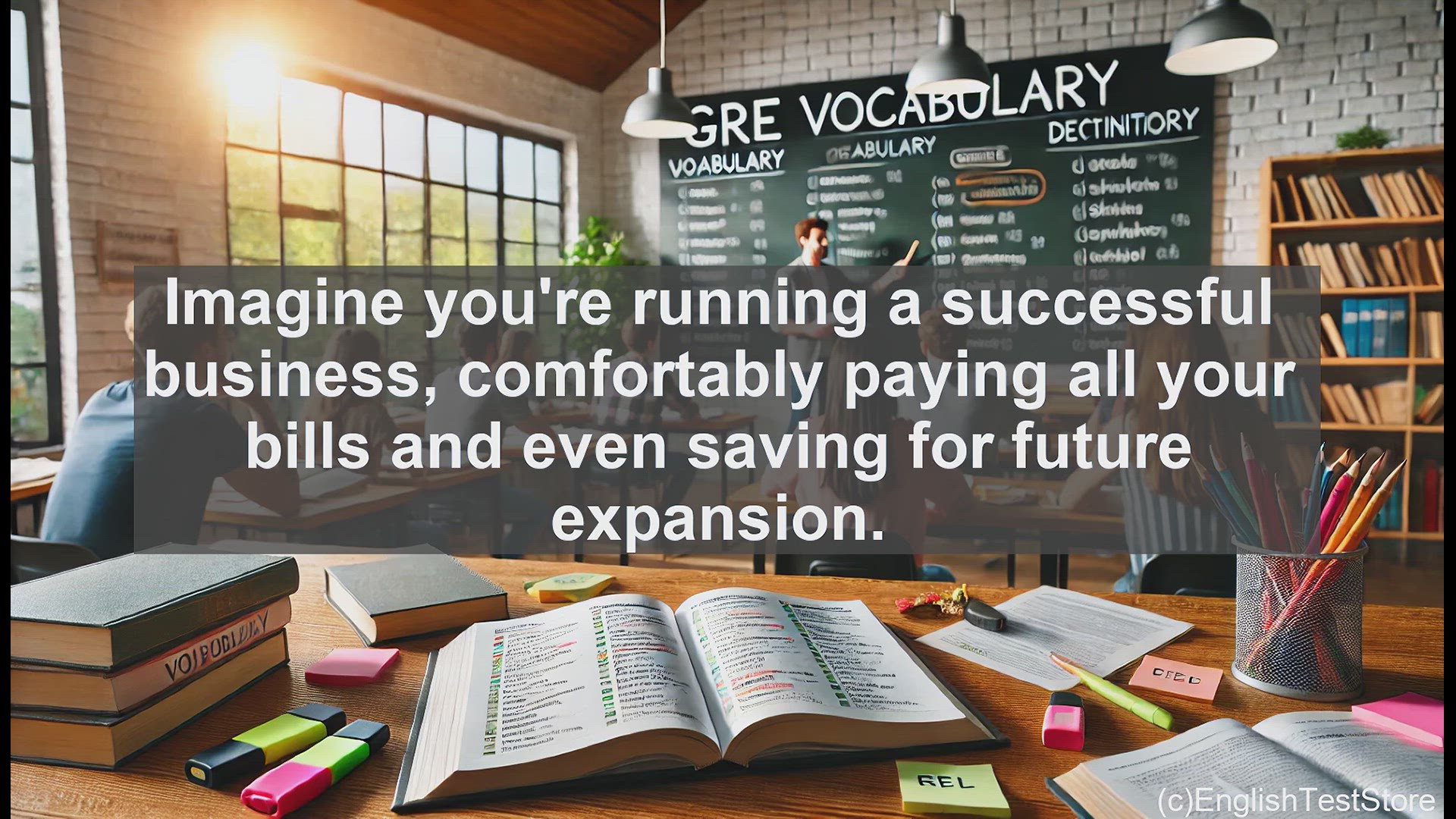 'Video thumbnail for GRE Vocabulary Lesson: Understanding Solvent - Financial Stability and Chemical Dissolution'