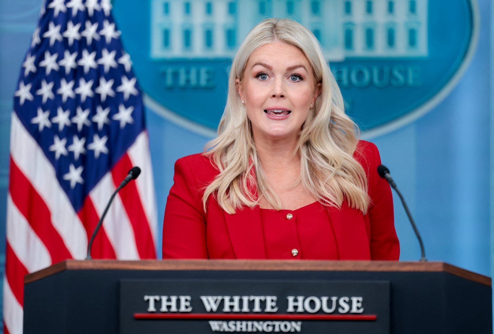 Video thumbnail for Leavitt to leave as White House press secretary