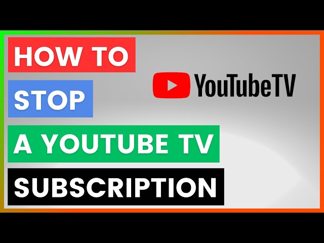 Video thumbnail for How To Stop A YouTube TV Subscription? [in 2025]
