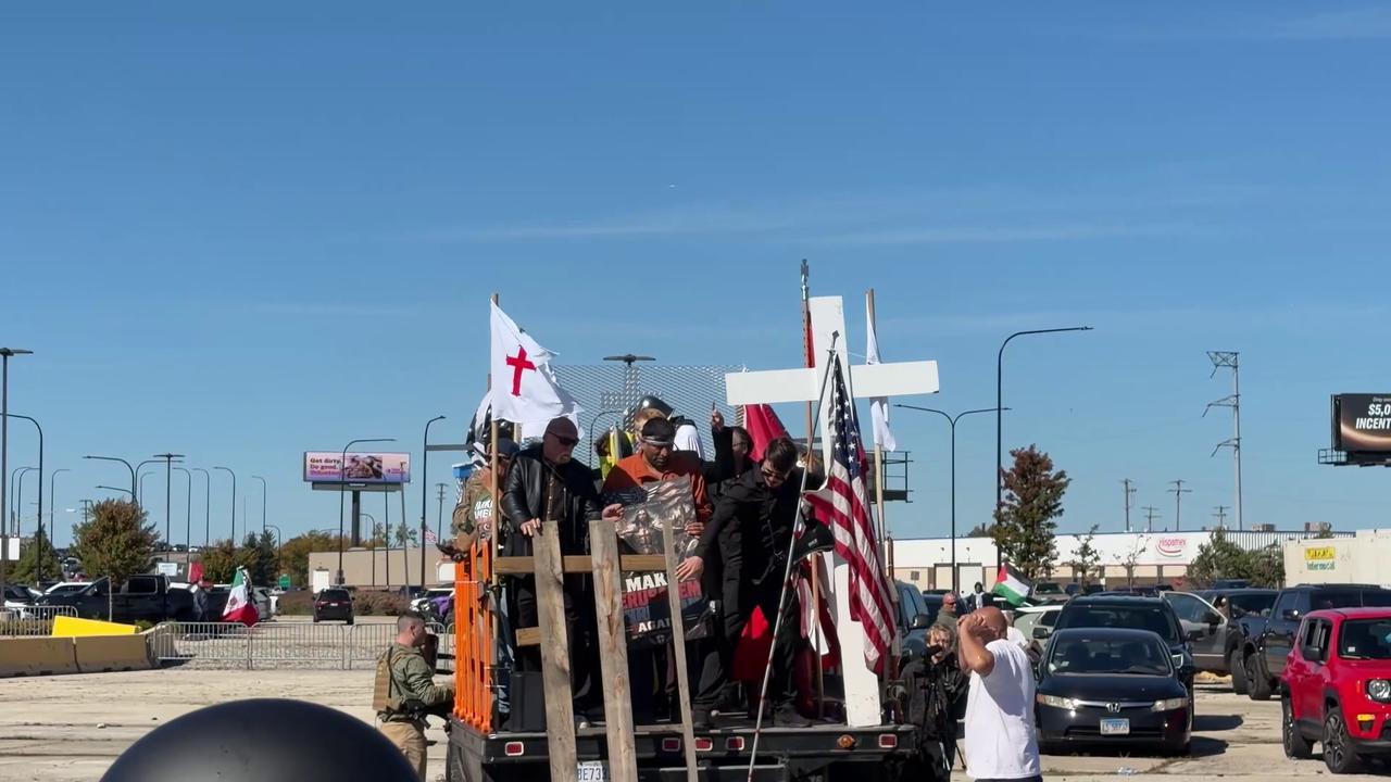 Video thumbnail for US: Explosive Device Detonates Near Crowd at “Crusaders March” in Illinois.