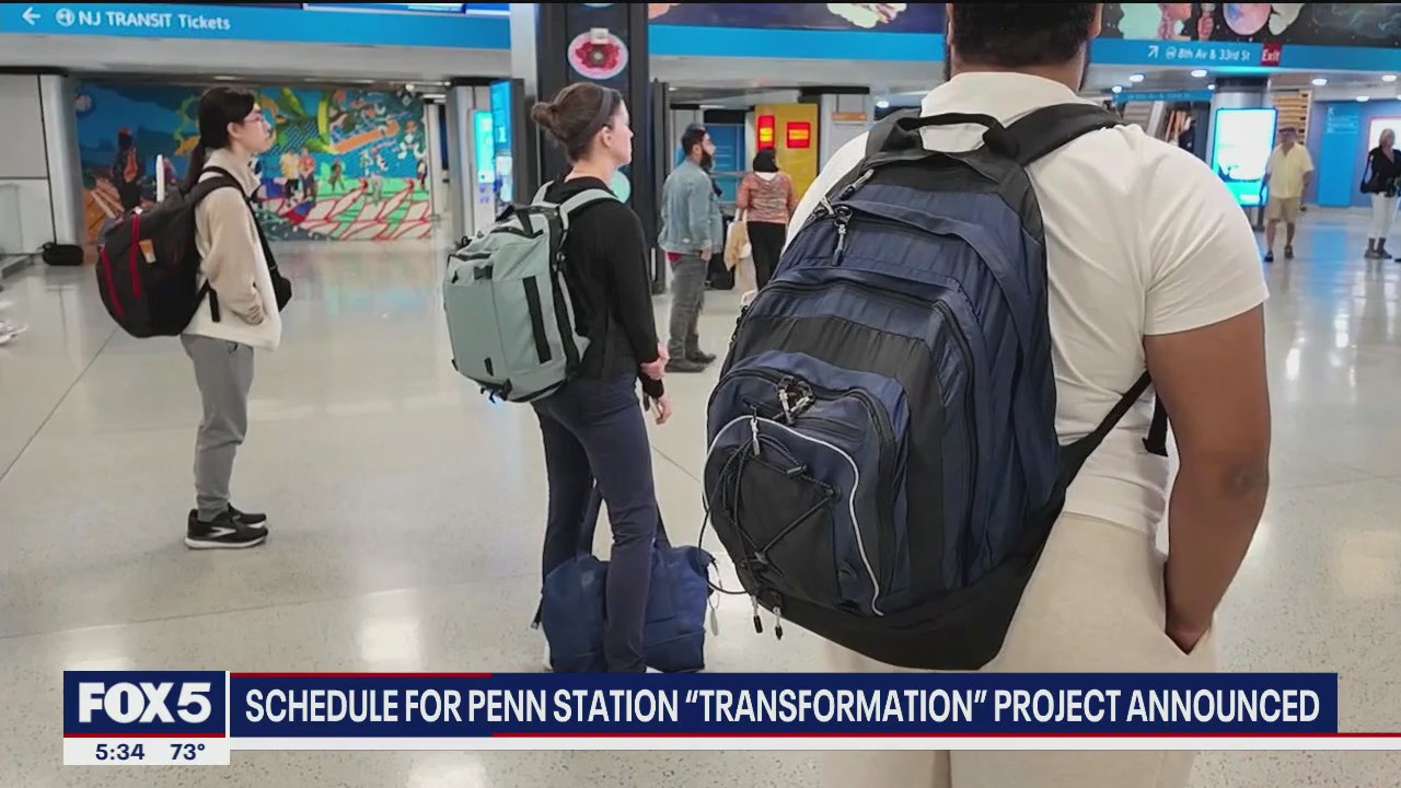'Video thumbnail for Schedule for Penn Station 'transformation' project announced'