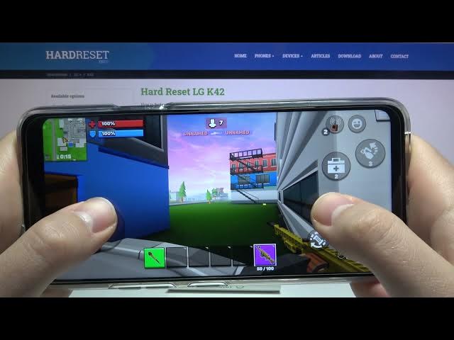 Video thumbnail for Pixel Unknown Battle Ground Gameplay on LG K42 – Review of Performance