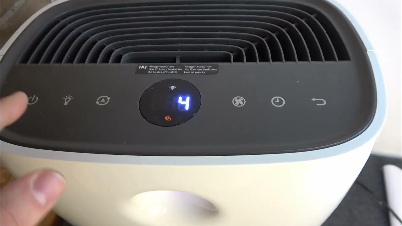 Video thumbnail for How to Enable Antibacterial Mode on Philips Air Purifier 2000