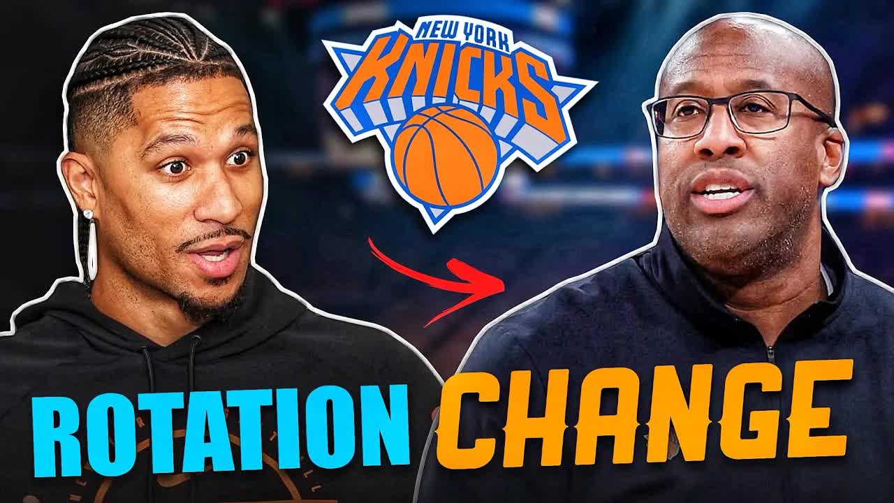 Video thumbnail for knyt: josh hart's impact: knicks rotation shifts & lineup changes