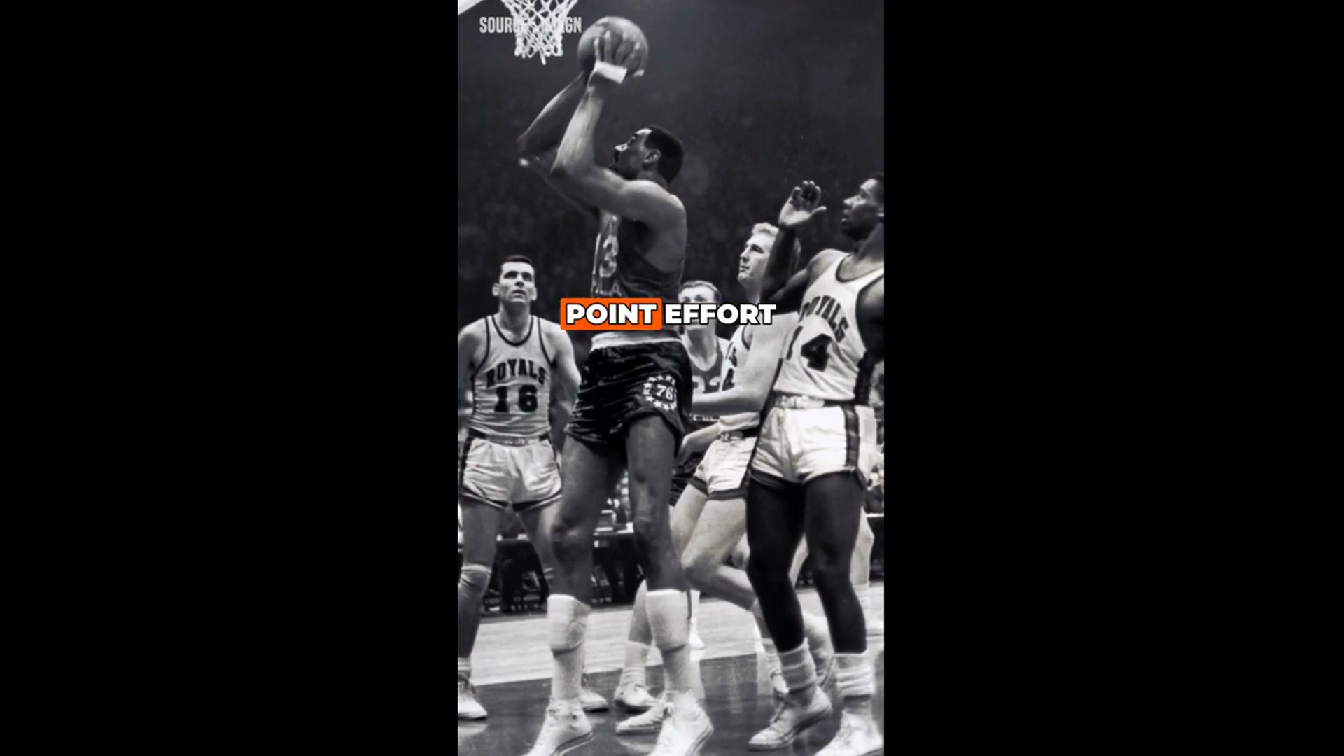 'Video thumbnail for Wilt Chamberlain’s Teammates Pushed Him to 100-Point Game'
