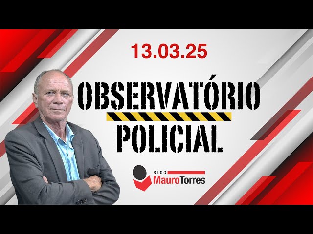 Video thumbnail for Observatório Policial: Os Principais Casos da Semana na Região! | 13/03/2025