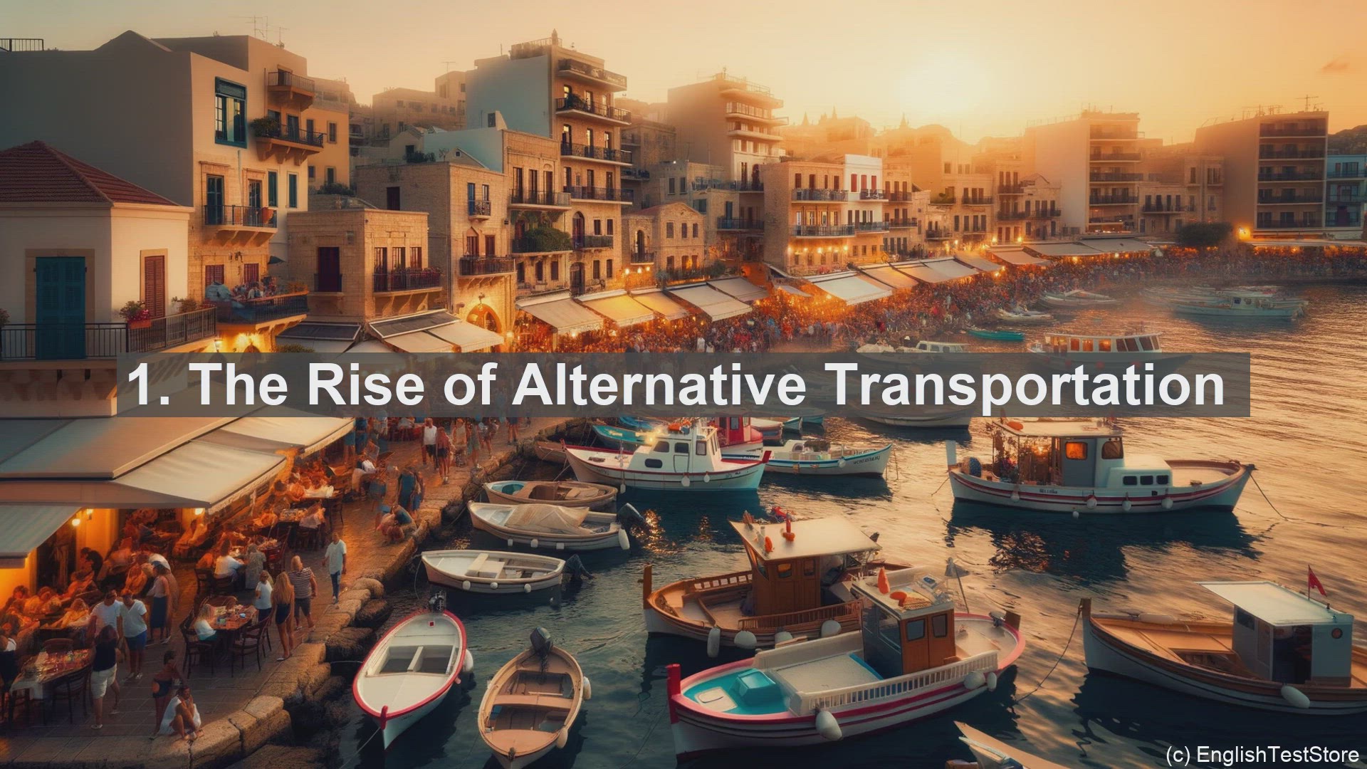 'Video thumbnail for Top 10 Phrases for Talking about Alternative Transportation Modes'