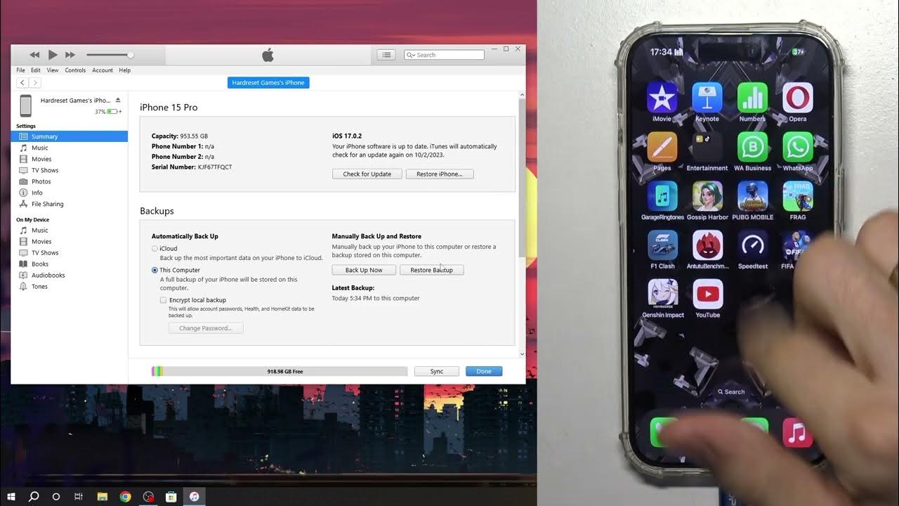 Video thumbnail for How To Factory Reset iPhone 15 Pro | Recovery Mode