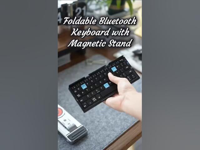 Video thumbnail for SIKAI CASE Foldable Bluetooth Keyboard-sikai case mini keyboard #Keyboard