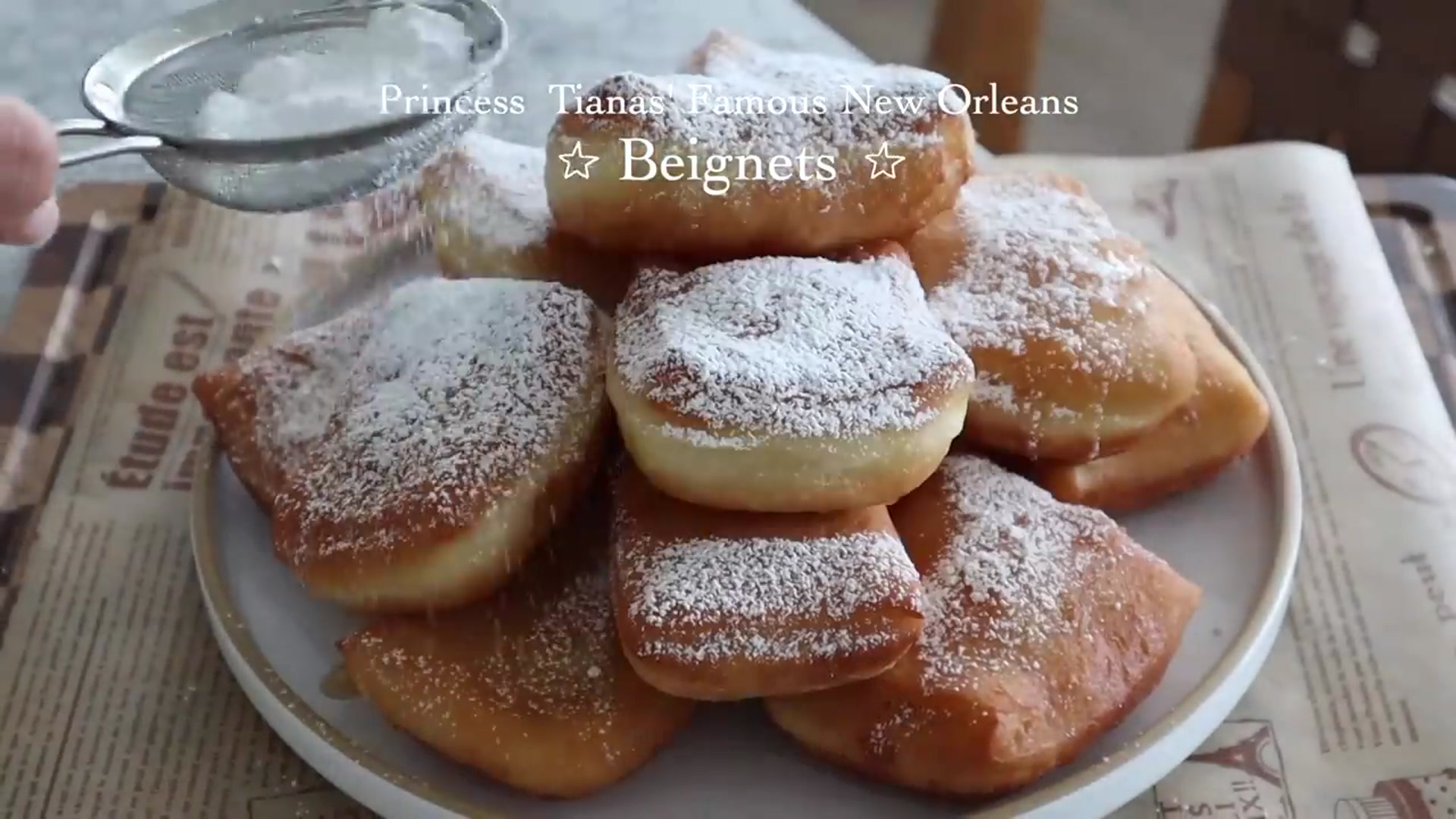 Video thumbnail for Tiana s Famous Beignets from Princess   the Frog(720P HD)