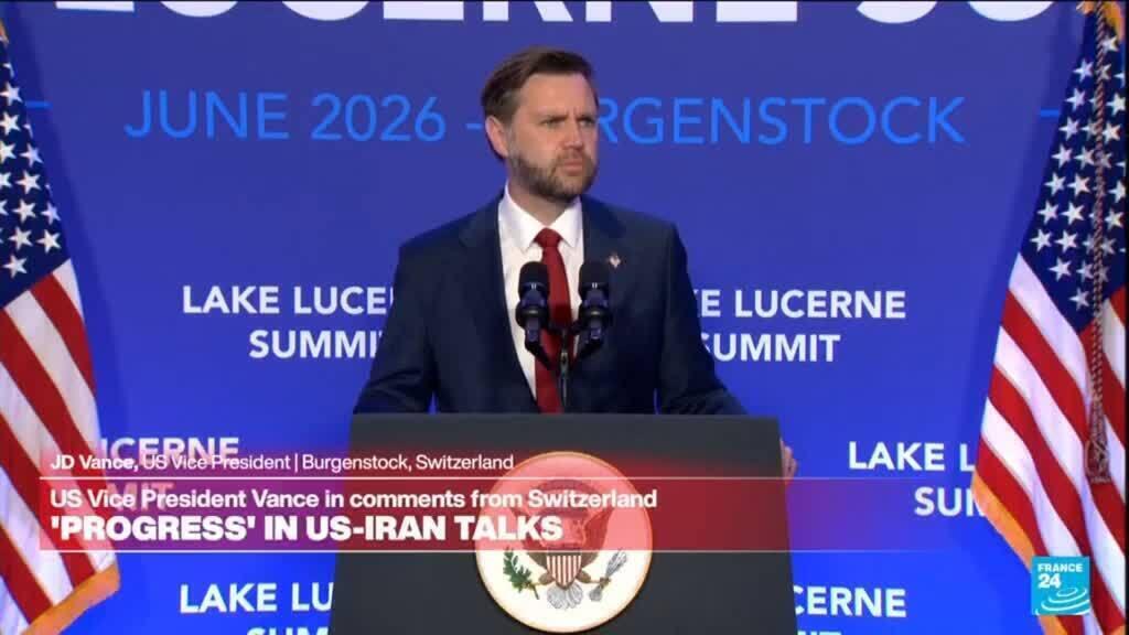 Video thumbnail for Replay: JD Vance addresses US-Iran talks