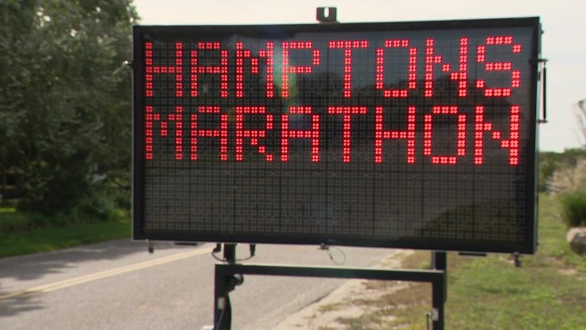 Video thumbnail for Hamptons Marathon canceled due to nor’easter