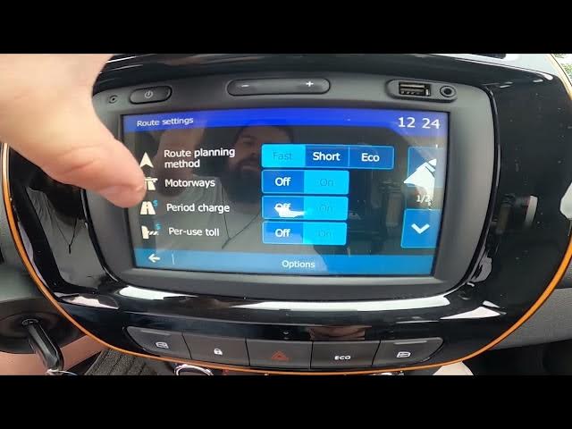 Video thumbnail for How to Change Route Calculation Criteria in Dacia Spring ( 2021 – now )