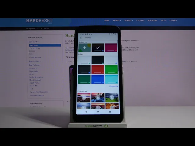 Video thumbnail for How to Use Photo as Keyboard Theme on CAT S62 Pro – Keyboard Options