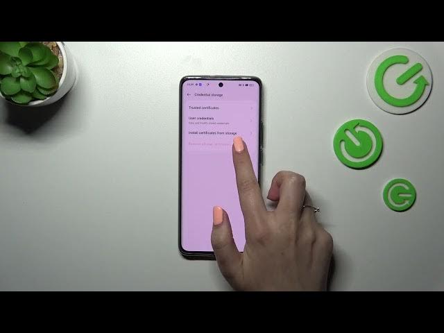 Video thumbnail for How to Clear Credentials on REALME 11 Pro+