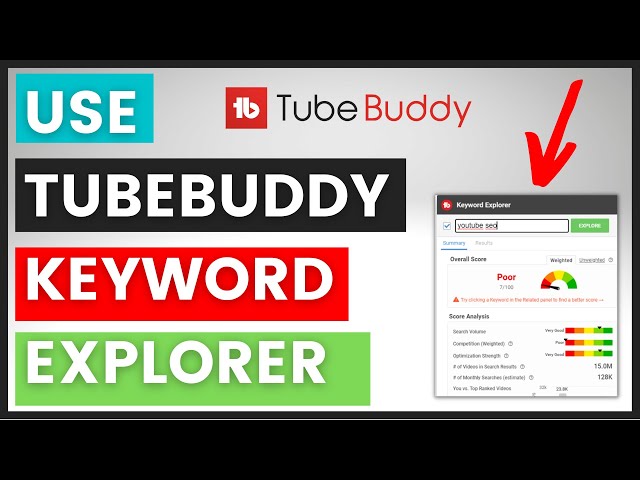 Video thumbnail for How To Use TubeBuddy Keyword Explorer? [in 2025]