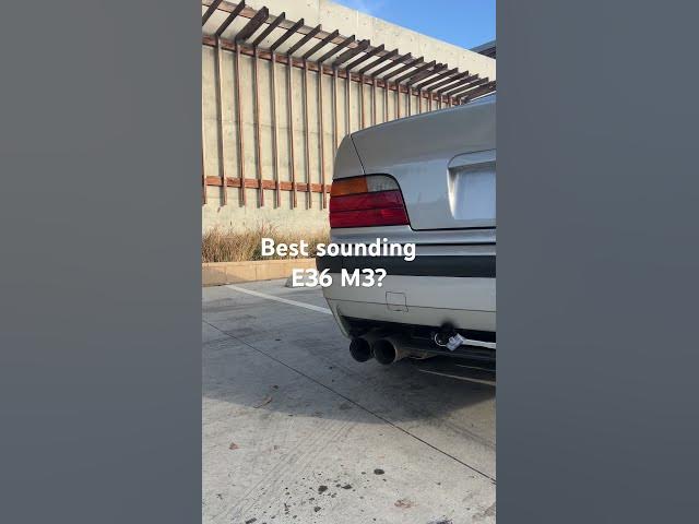 Video thumbnail for BMW E36 M3 | Active Autowerkes | Cold Start + Rev | #bmw #e36 #m3 #car #cars #carlover #racecar