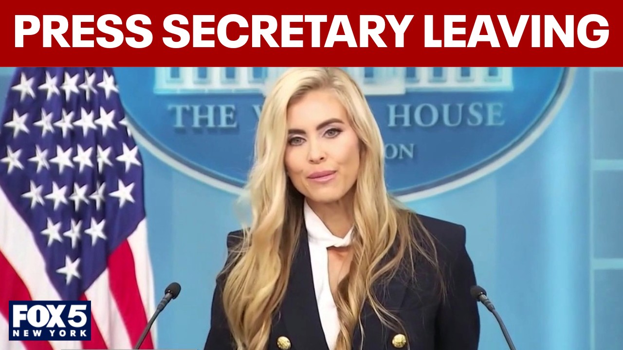 Video thumbnail for Katie Zacharia reportedly leaving her role as WH press secretary