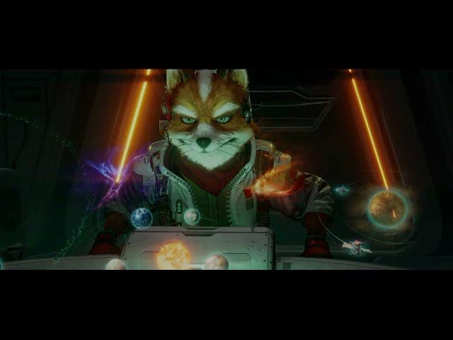 Video thumbnail for Star Fox - Choose Difficulty Start: General Pepper Corneria Briefing | The Great Fox Cutscene | NS2