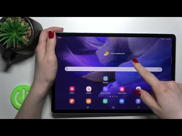 Video thumbnail for Samsung Galaxy TAB S7 FE Face Unlock Test