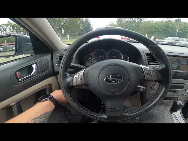 Video thumbnail for How to Change Speedometer Brightness in Subaru Outback III ( 2005 – 2009 )