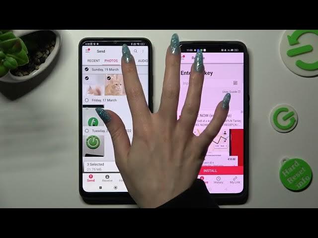 Video thumbnail for How to Transfer files from Xiaomi Device to Realme Narzo 50 Pro – Send anywhere App