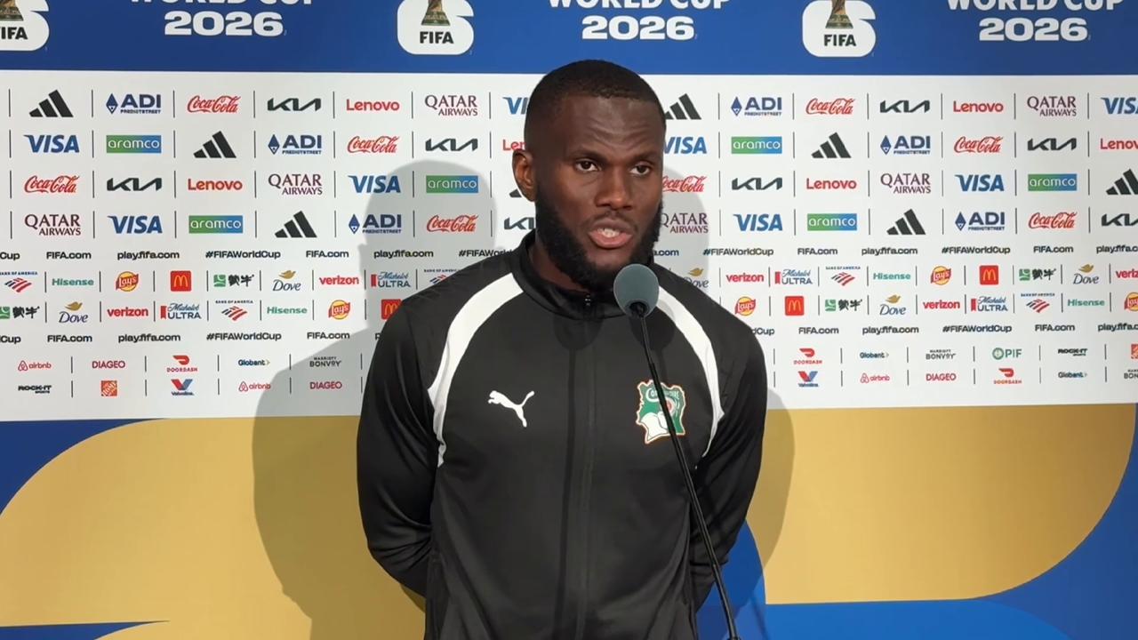 Video thumbnail for US: Ivory Coast’s Franck Kessie addresses media after Norway defeat.
