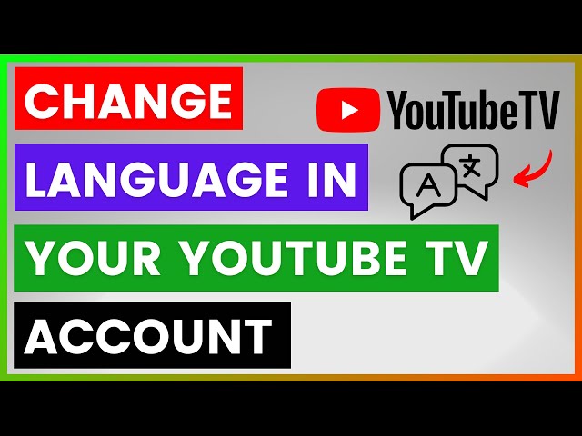 Video thumbnail for How To Change Language In Your YouTube TV Account? [in 2025]