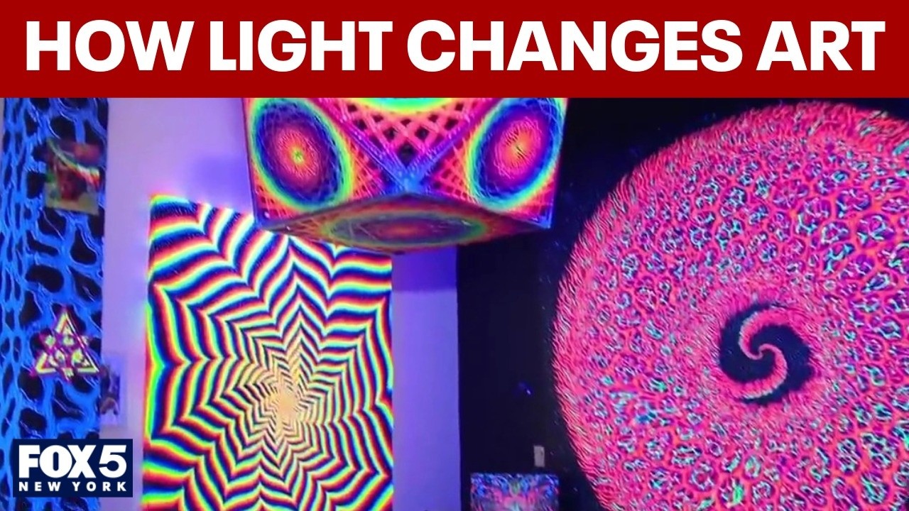 Video thumbnail for Bushwick gallery shows how light changes art