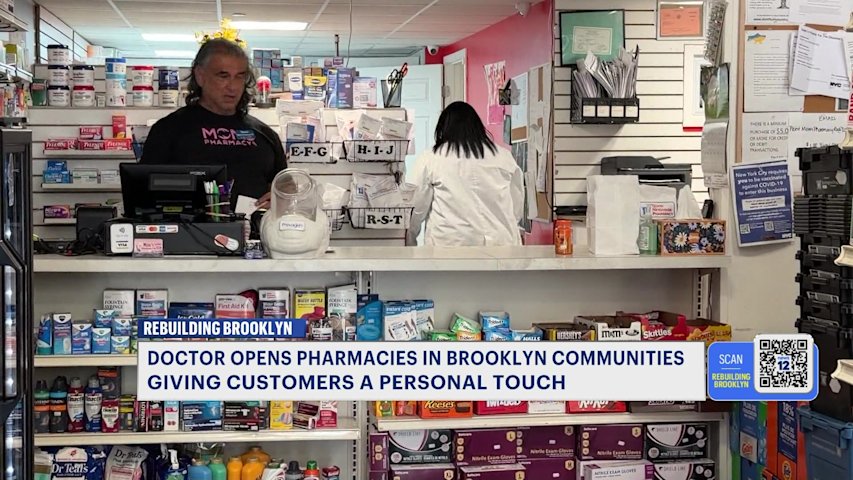 Video thumbnail for Doctor opens pharmacies in Brooklyn communities giving customers a personal touch