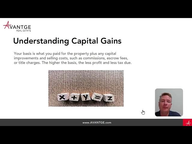 Video thumbnail for Real Estate Tax Strategy | Part 2 - Understanding Capital Gains