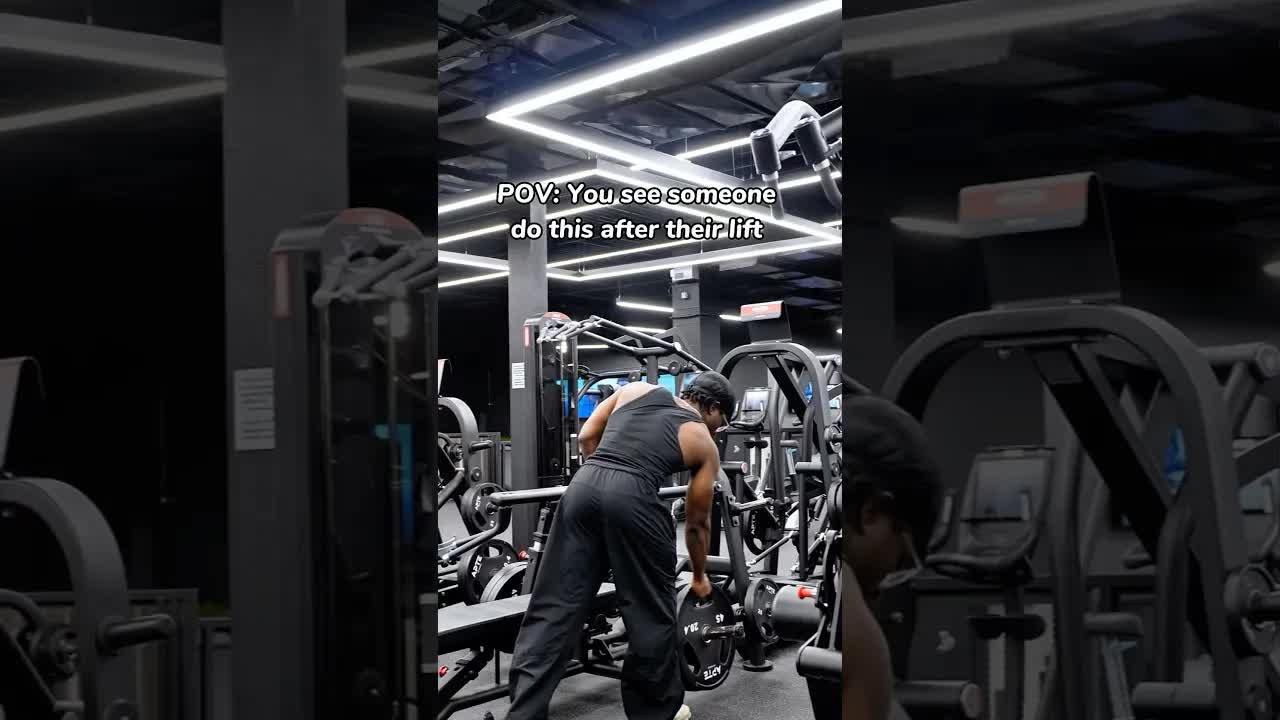 Video thumbnail for Gym Bro's Post-Lift Ritual: POV