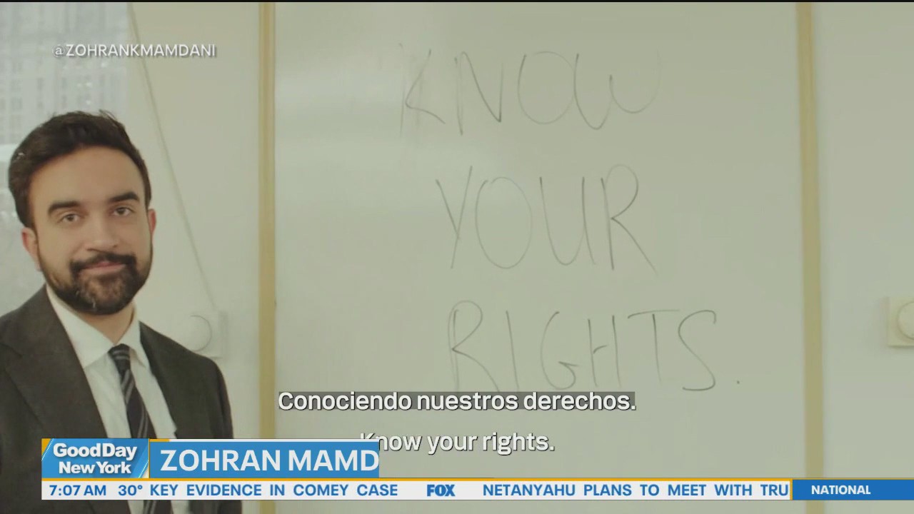 Video thumbnail for Mamdani’s ICE rights video sparks political pushback from Adams, Hochul