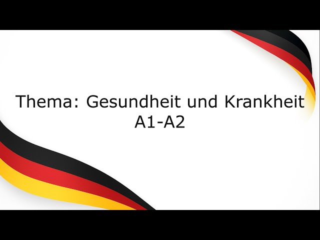 Video thumbnail for Deutsch sprechen lernen für Deutschlernende im Selbststudium: Tägliche Gesprächsübungen A1–A2 Niveau