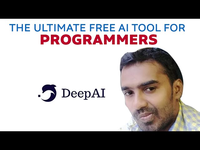Video thumbnail for The Ultimate Free AI Tool for Programmers DeepAI | ai coding