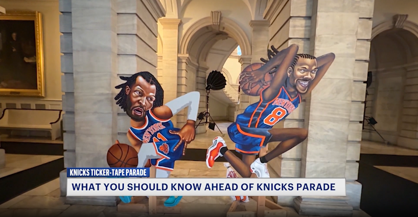 Video thumbnail for LIVE UPDATES: What to know ahead of the Knicks Championship Parade
