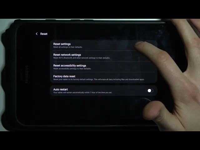Video thumbnail for How to Reset Settings in SAMSUNG Galaxy Tab Active2 - Reset All Settings