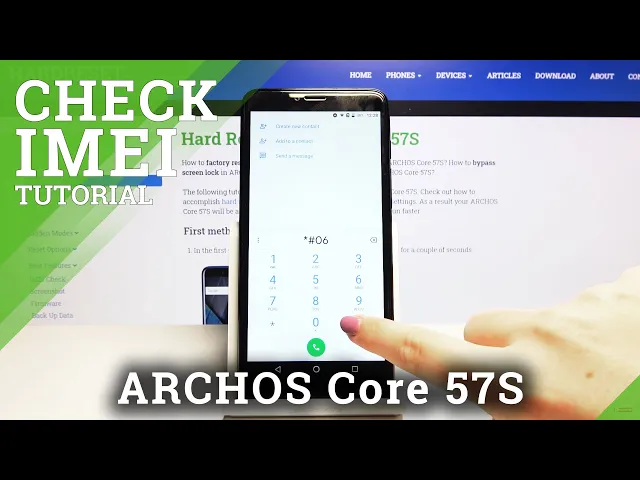 Video thumbnail for How to Find IMEI and Serial Number in ARCHOS Core 57S – Check IMEI number
