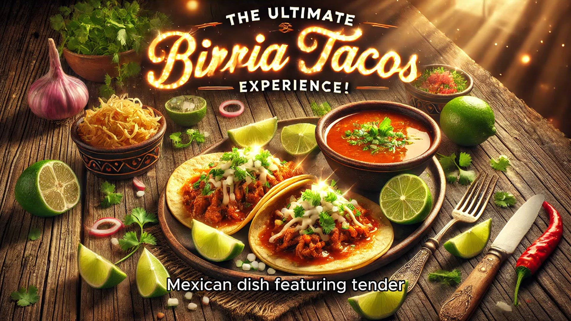 Video thumbnail for Birria Tacos