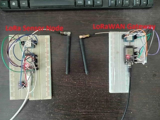 Video thumbnail for ESP32 LoRaWAN Gateway tutorial with Sensor Node