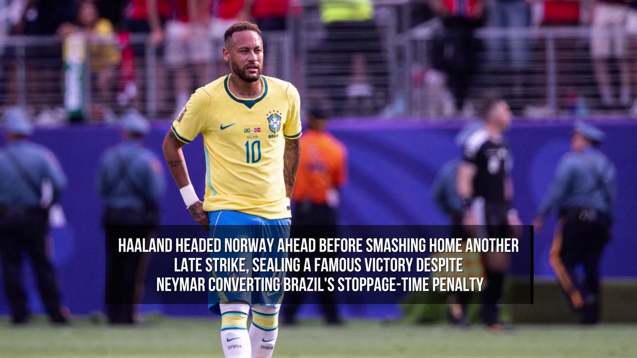 Video thumbnail for Haaland Fires Norway Into Historic World Cup Quarter-Finals.